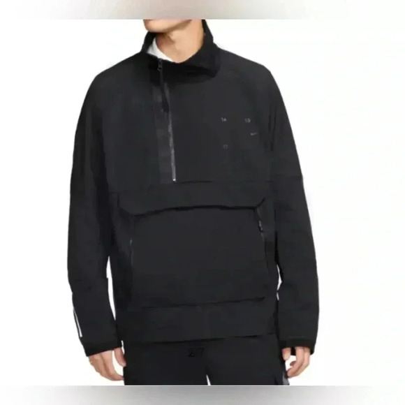 Nike Sportswear Tech Pack CK0710-010 Woven Jacket 1/2 Zip M - Picture 1 of 14